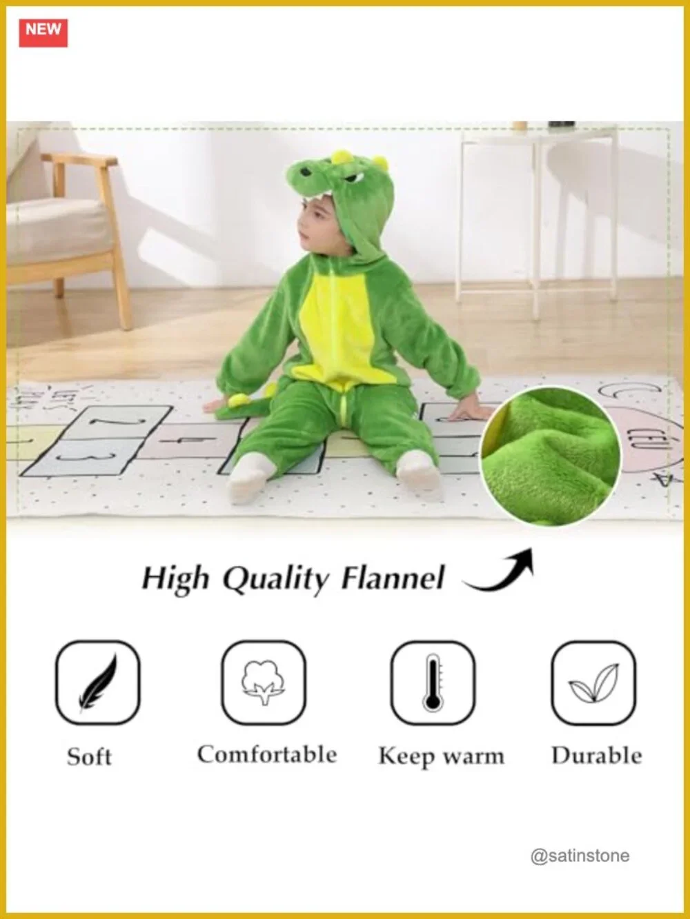 Baby Animal Hooded Romper Jumpsuit Fleece Footie Costume for Infant Toddler,